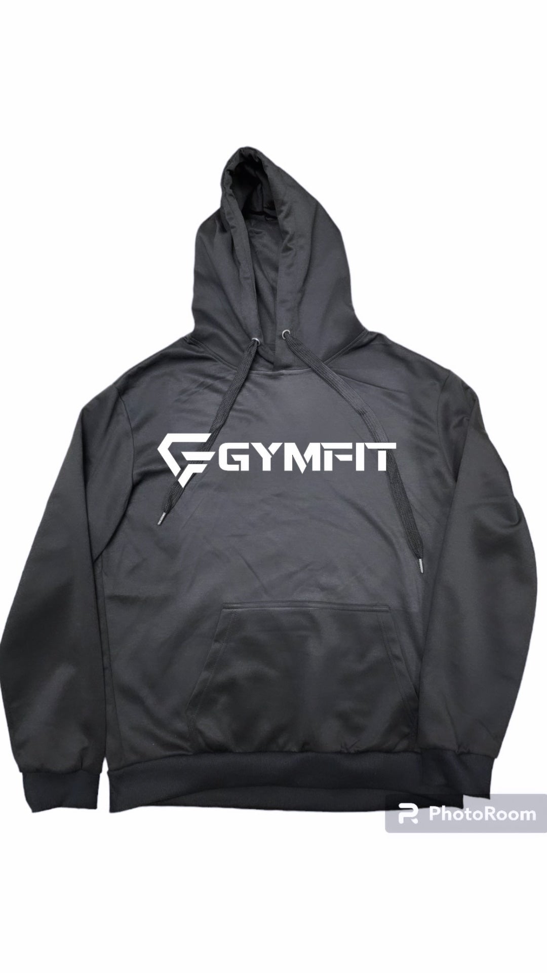 Men's Medium weight hoodie with OG GYMFIT Font